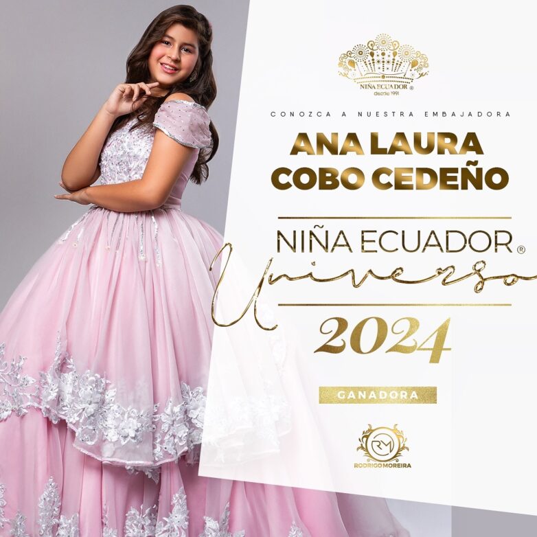 Ana Laura Cobo Niña Ecuador 2024
